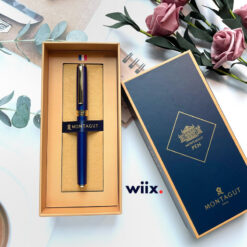 Bút bi ký tên Montagut 06 (màu xanh) – Bút bi cao cấp làm quà tặng sếp