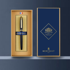 Bút bi ký tên Montagut 068 màu đen cao cấp