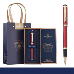 Bút bi ký tên Montagut MT160 màu đỏ chính hãng món quà tặng cho doanh nghiệp