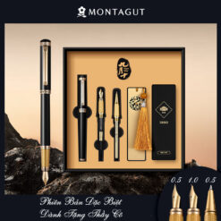 Set bút ký Montagut màu đen phiên bản đặc biệt dành tặng thầy cô