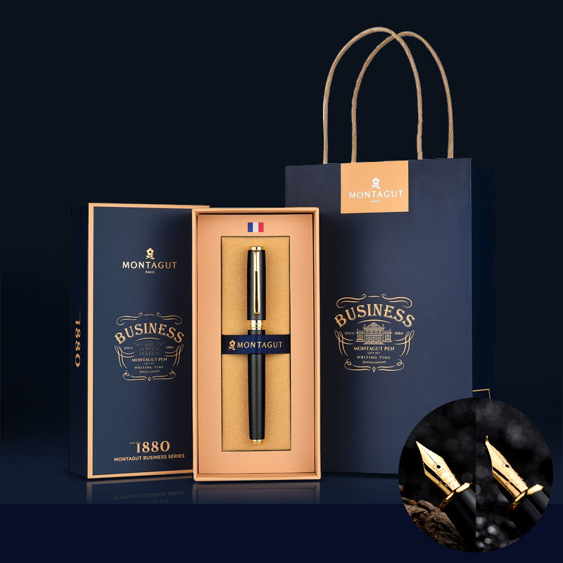 Bút máy Montagut cao cấp M303 màu đen chính hãng