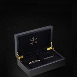 Bút bi ký Parker Elite hộp gỗ lót nhung sang trọng làm quà tặng, sưu tầm