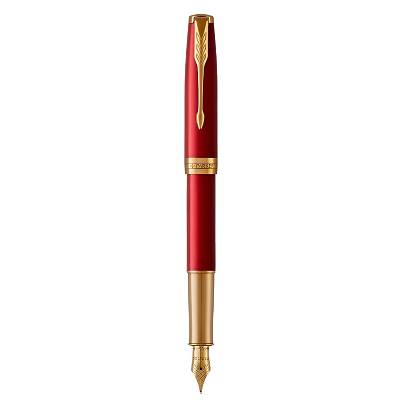 Bút ký tên Parker mạ vàng SON Red GT 18K TB 1950773