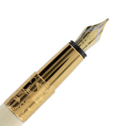 Bút máy Waterman Elegance Ivory ngòi vàng 18k, cài mạ vàng 23k