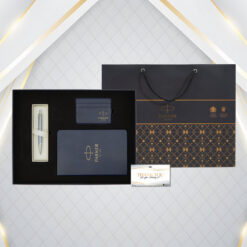 Bộ quà tặng bút ký Paker IM PRM X Blue Grey CT GB 2143645 chính hãng