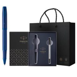 Bộ quà tặng bút ký Parker IM MONO BLU F-2173278 tặng kèm 1 ngòi, hộp và túi hãng