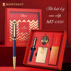 Bộ quà tặng bút ký cao cấp MT0250 màu xanh cao cấp
