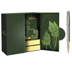 Hộp quà bút ký cao cấp HCM018 chủ đề TP. Hồ Chí Minh – Hòn Ngọc Viễn Đông