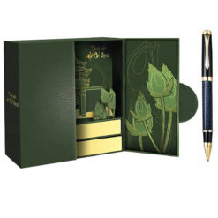 Hộp quà bút ký cao cấp HCM026 chủ đề TP. Hồ Chí Minh – Hòn Ngọc Viễn Đông