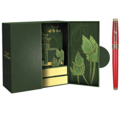 Hộp quà bút ký cao cấp HCM028 chủ đề TP. Hồ Chí Minh – Hòn Ngọc Viễn Đông