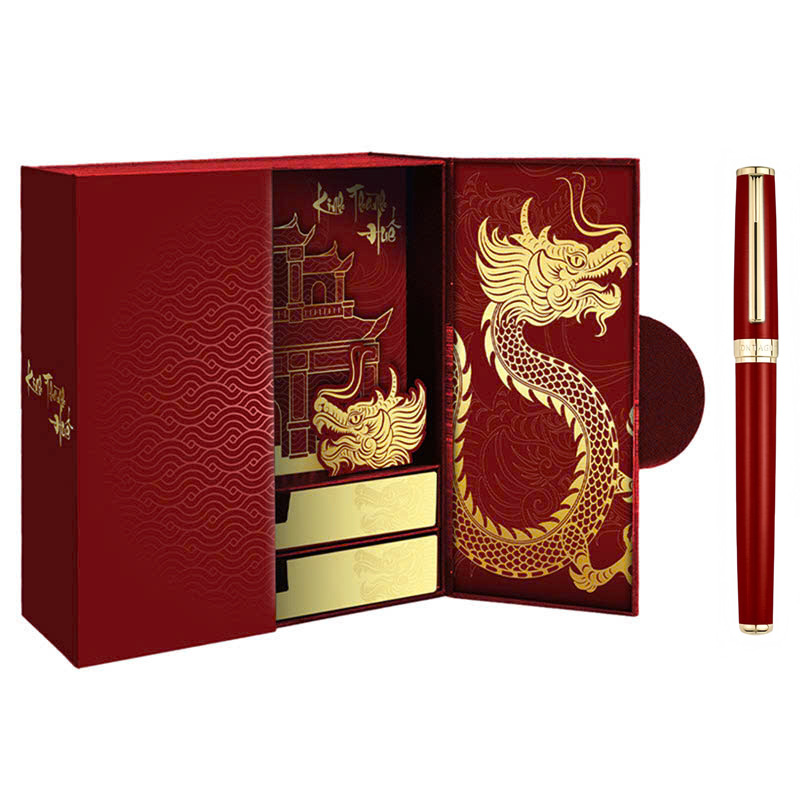 Hộp quà bút ký cao cấp HUE010 chủ đề Kinh thành Huế - Hào Khí Cố Đô