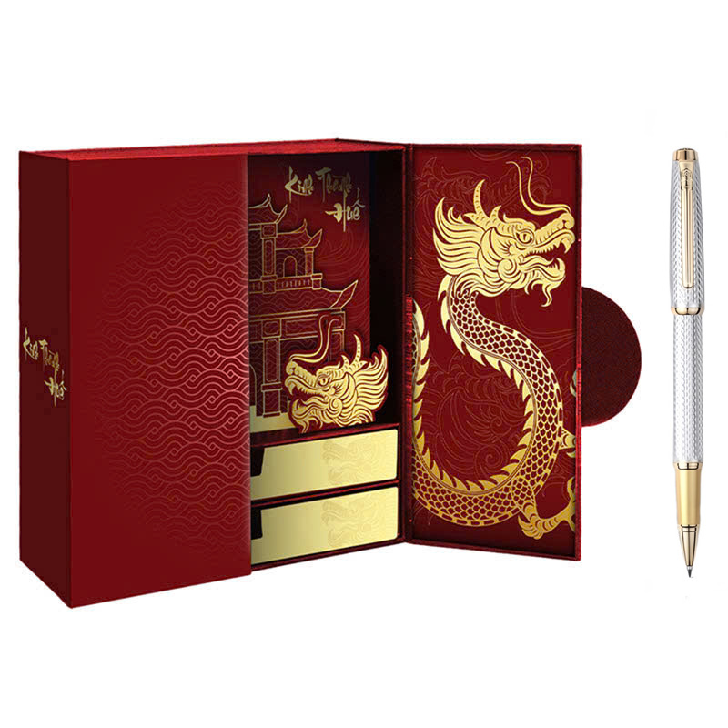 Hộp quà bút ký cao cấp HUE013 chủ đề Kinh thành Huế - Hào Khí Cố Đô