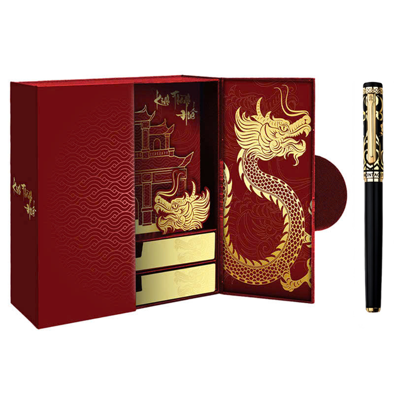 Hộp quà bút ký cao cấp HUE019 chủ đề Kinh thành Huế - Hào Khí Cố Đô