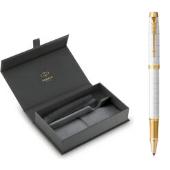 Bộ quà tặng bút ký Parker IM PRM X Pearl GTTB 2143464Z kèm bao da