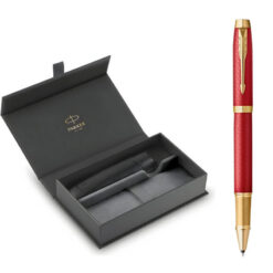 Bộ quà tặng bút ký Parker IM PRM X Red GT TB 2143465Z kèm bao da