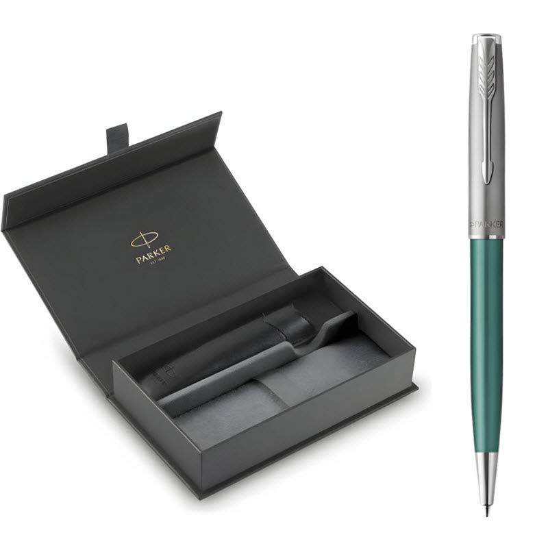 Bộ quà tặng bút ký ParKer SON GREEN SB CT 2169365 kèm bao da