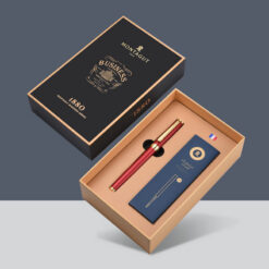 Bút bi ký tên Montagut 066 màu đỏ cao cấp