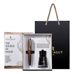 Bút gỗ ký tên cao cấp Montagut chính hãng kèm mực