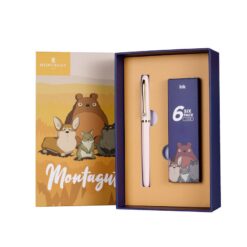 Bút máy học sinh cao cấp chính hãng Montagut màu hồng