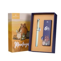 Bút máy học sinh cao cấp chính hãng Montagut màu xanh