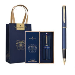 Bút máy Montagut chính hãng M078 màu xanh quà tặng cao cấp