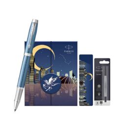 Bút bi ký tên Parker cao cấp PK058 màu xanh ngọc tặng kèm 1 ngòi