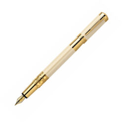 Bút máy Waterman Elegance Ivory ngòi vàng 18k, cài mạ vàng 23k