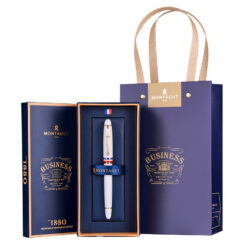 Bút ký tên Montagut 039 màu trắng cao cấp quà tặng sếp