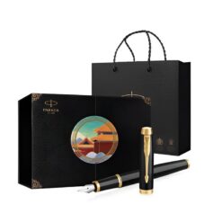 Bút máy ký tên Parker cao cấp PK060 màu đen làm quà tặng