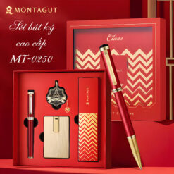 Bộ quà tặng bút ký cao cấp MT0250 màu đỏ cao cấp