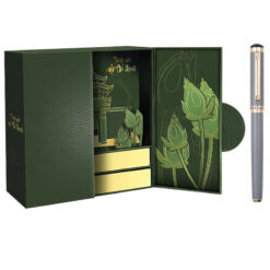 Hộp quà bút ký cao cấp HCM020 chủ đề TP. Hồ Chí Minh – Hòn Ngọc Viễn Đông